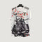 Japon - Maillot Concept - Samouraï Blanc, Noir