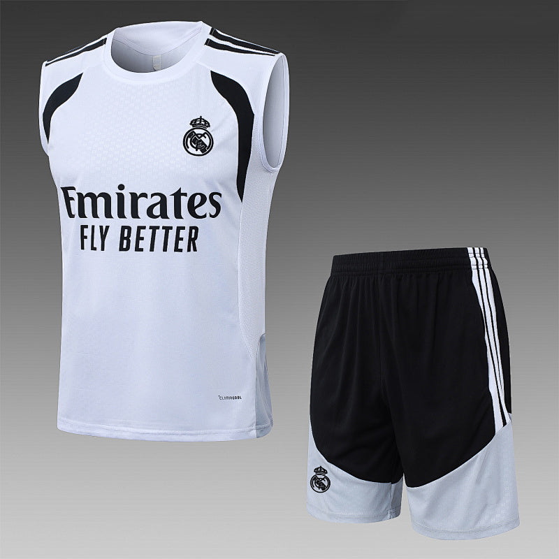 2026-27 Real Madrid White Vest Suit