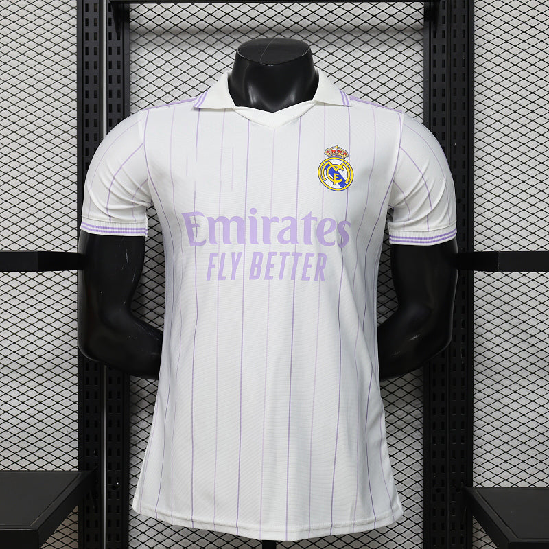 2026-27 Real Madrid White Polo Player Version