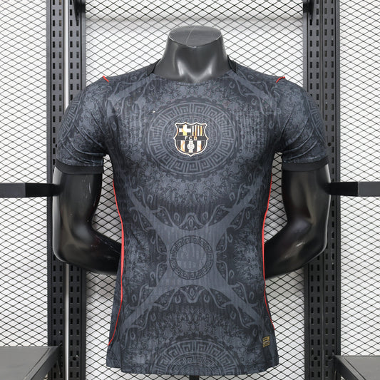 2026-27 Barcelona Jordan Gold Team Badge Player Version