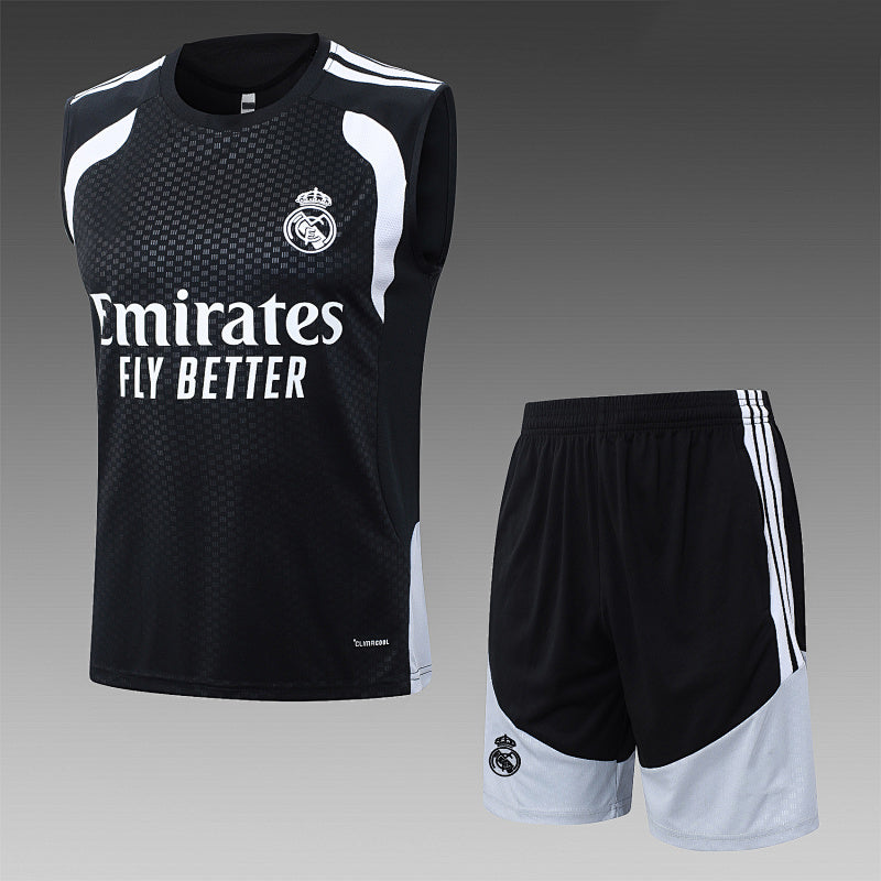 2026-27 Real Madrid Black Vest Suit