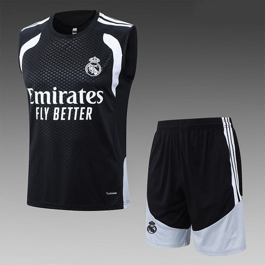 2026-27 Real Madrid Black Vest Suit