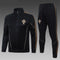 2026-27 Portugal Black Long zippered training suit