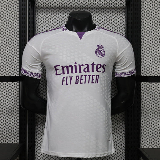 2026-27 Real Madrid Purple LOGO Player Version