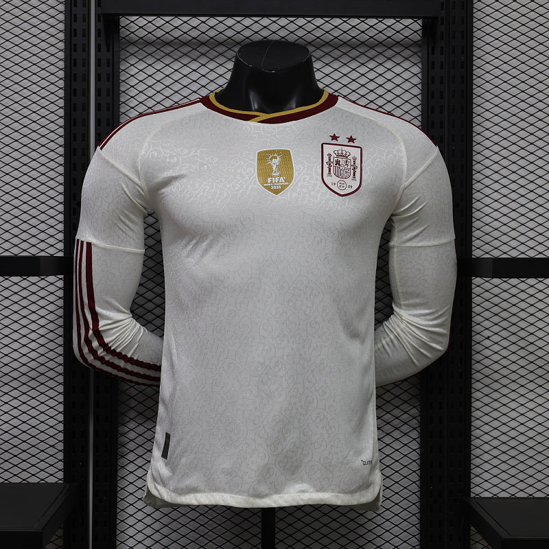 2026-27 Spain Away Two Stars Player Version Long sleeve