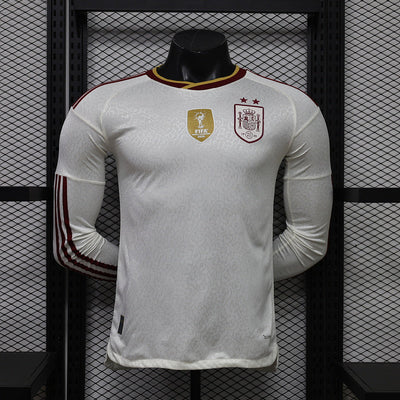 2026-27 Spain Away Two Stars Player Version Long sleeve