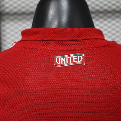 2026-27 Manchester United Home Player Version Long Sleeves