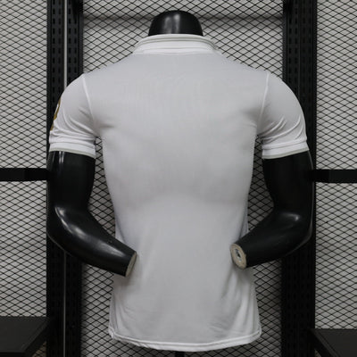 2026-27 Real Madrid White Collared Shirt Player Version