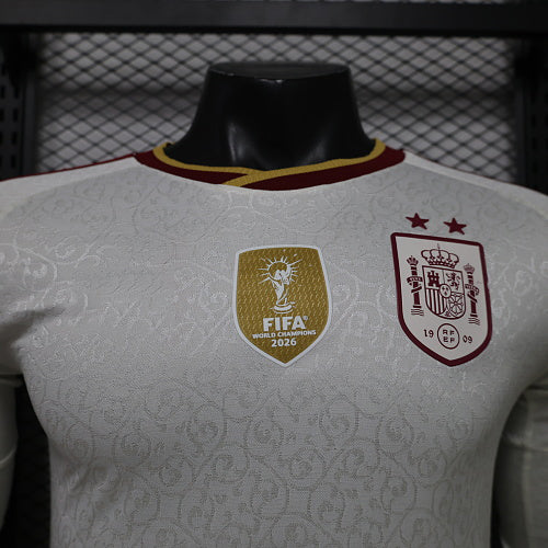 2026-27 Spain Away Two Stars Player Version Long sleeve