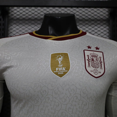 2026-27 Spain Away Two Stars Player Version Long sleeve