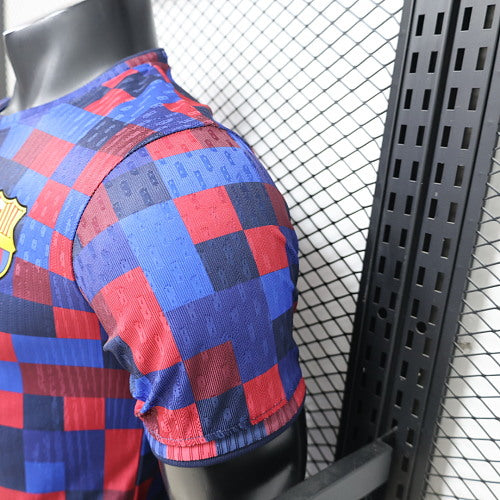 2026-27 Barcelona Plaid Pattern Special Player Version