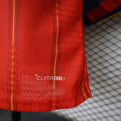 2026-27 Spain Home Two Stars Player Version Long sleeve