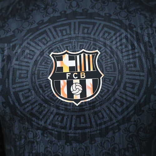 2026-27 Barcelona Jordan Gold Team Badge Player Version