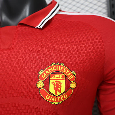 2026-27 Manchester United Home Player Version Long Sleeves