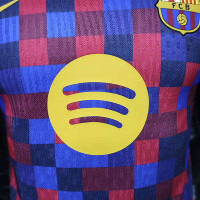 2026-27 Barcelona Plaid Pattern Special Player Version