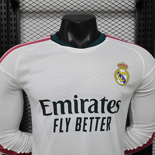 2026-27 Real Madrid Home Player Version Long-sleeves