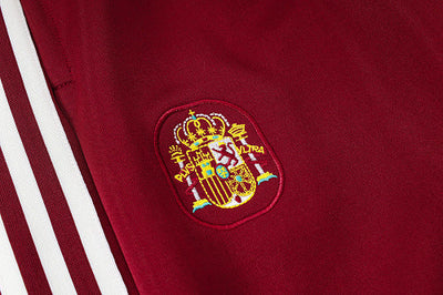 2026-27 Spain Red Long zippered training suit
