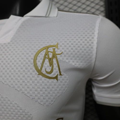 2026-27 Real Madrid White Collared Shirt Player Version