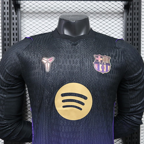 2026-27 Barcelona Away Player Version Long Sleeves