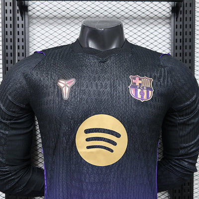 2026-27 Barcelona Away Player Version Long Sleeves