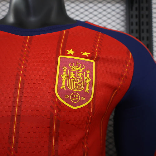 2026-27 Spain Home Two Stars Player Version Long sleeve