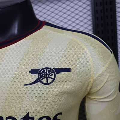 2026-27 Arsenal Second Away Player Version Long Sleeves