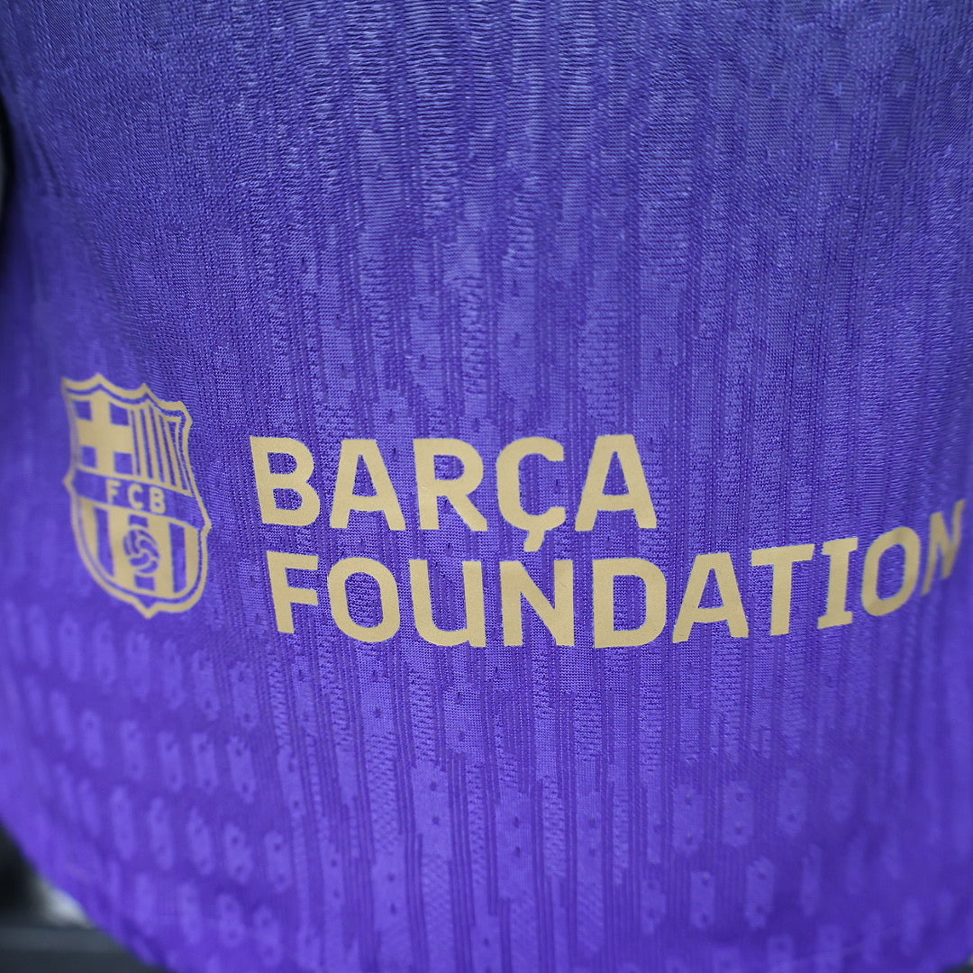 2026-27 Barcelona Away Player Version Long Sleeves