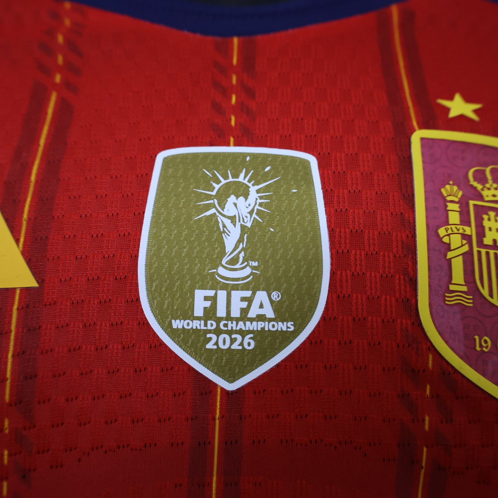 2026-27 Spain Home Two Stars Player Version Long sleeve
