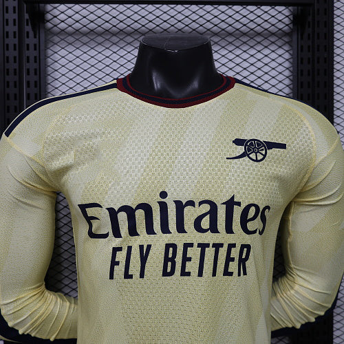 2026-27 Arsenal Second Away Player Version Long Sleeves