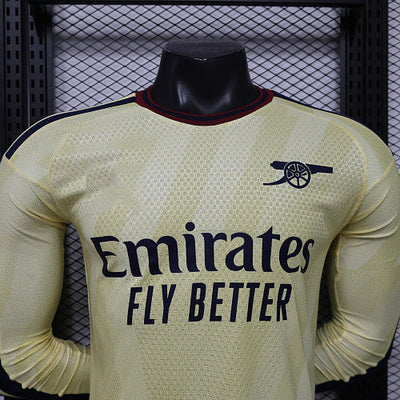 2026-27 Arsenal Second Away Player Version Long Sleeves