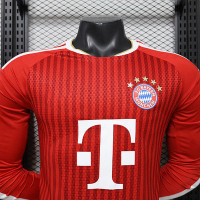 2026-27 Bayern Munich Home Player Version Long Sleeves
