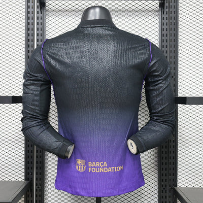 2026-27 Barcelona Away Player Version Long Sleeves
