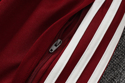 2026-27 Spain White Long zippered training suit