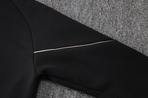 2026-27 Portugal Black Long zippered training suit