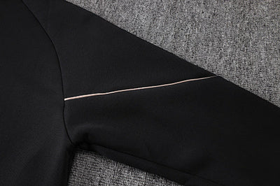 2026-27 Portugal Black Long zippered training suit
