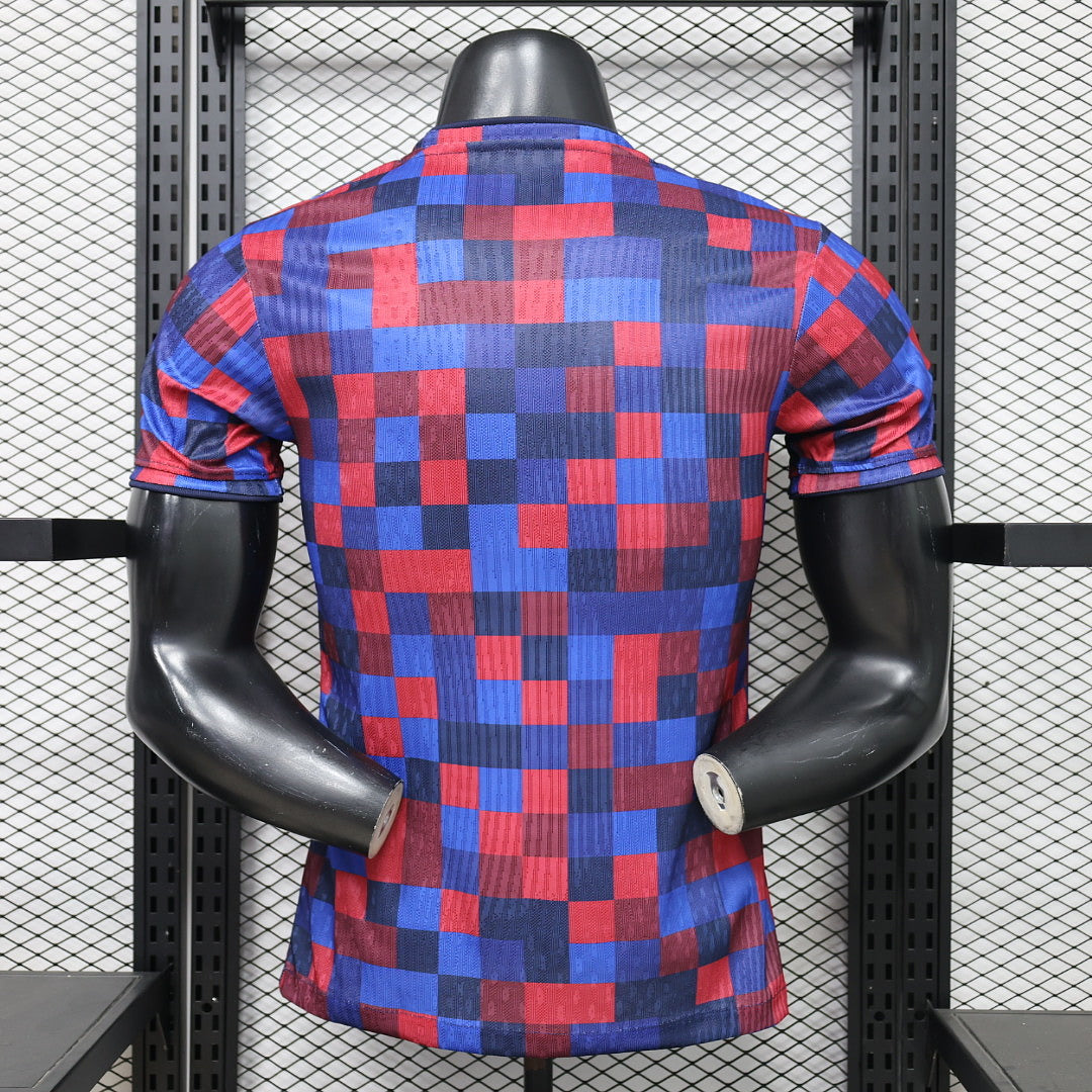 2026-27 Barcelona Plaid Pattern Special Player Version