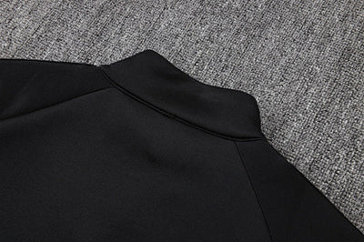 2026-27 Portugal Black Long zippered training suit