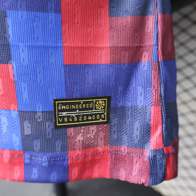 2026-27 Barcelona Plaid Pattern Special Player Version