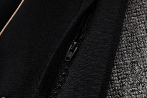 2026-27 Portugal Black Long zippered training suit