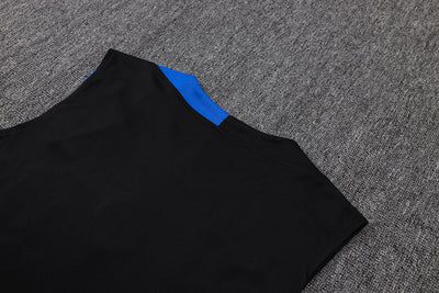 2026-27 Paris Black Vest Suit