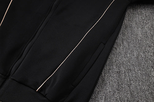 2026-27 Portugal Black Long zippered training suit