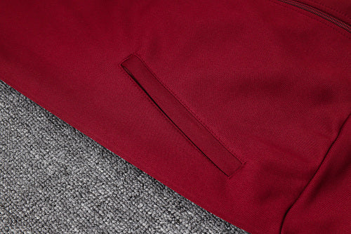 2026-27 Spain Red Long zippered training suit
