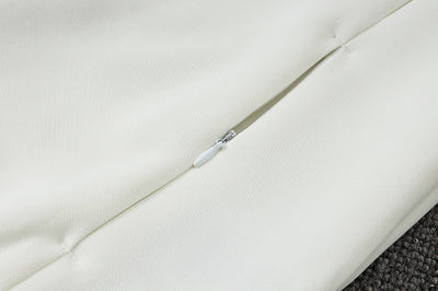 2026-27 Spain White Long zippered training suit