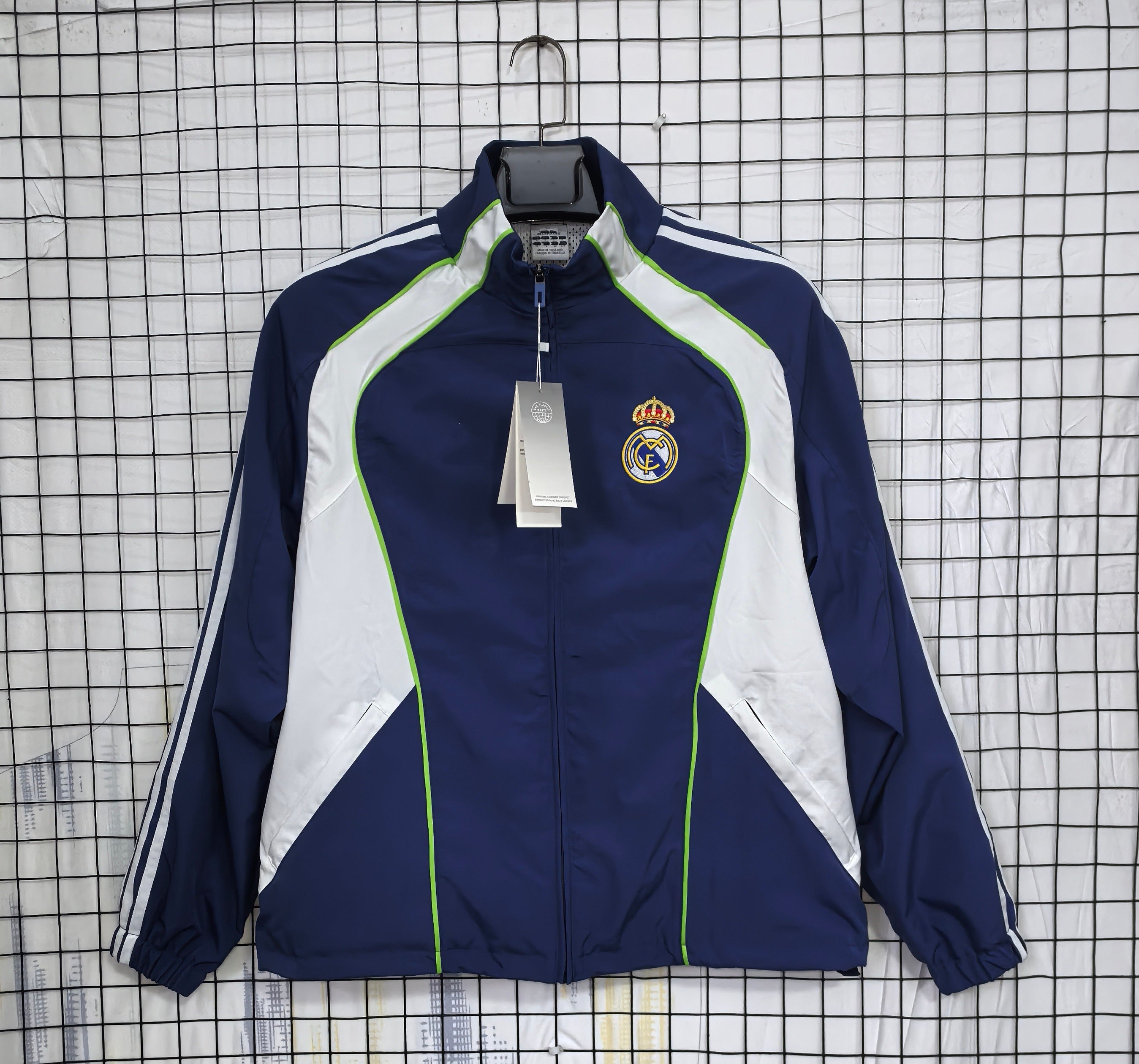 2026-27 Real Madrid light blue Windbreaker