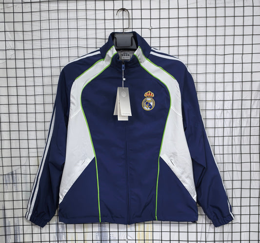 2026-27 Real Madrid light blue Windbreaker