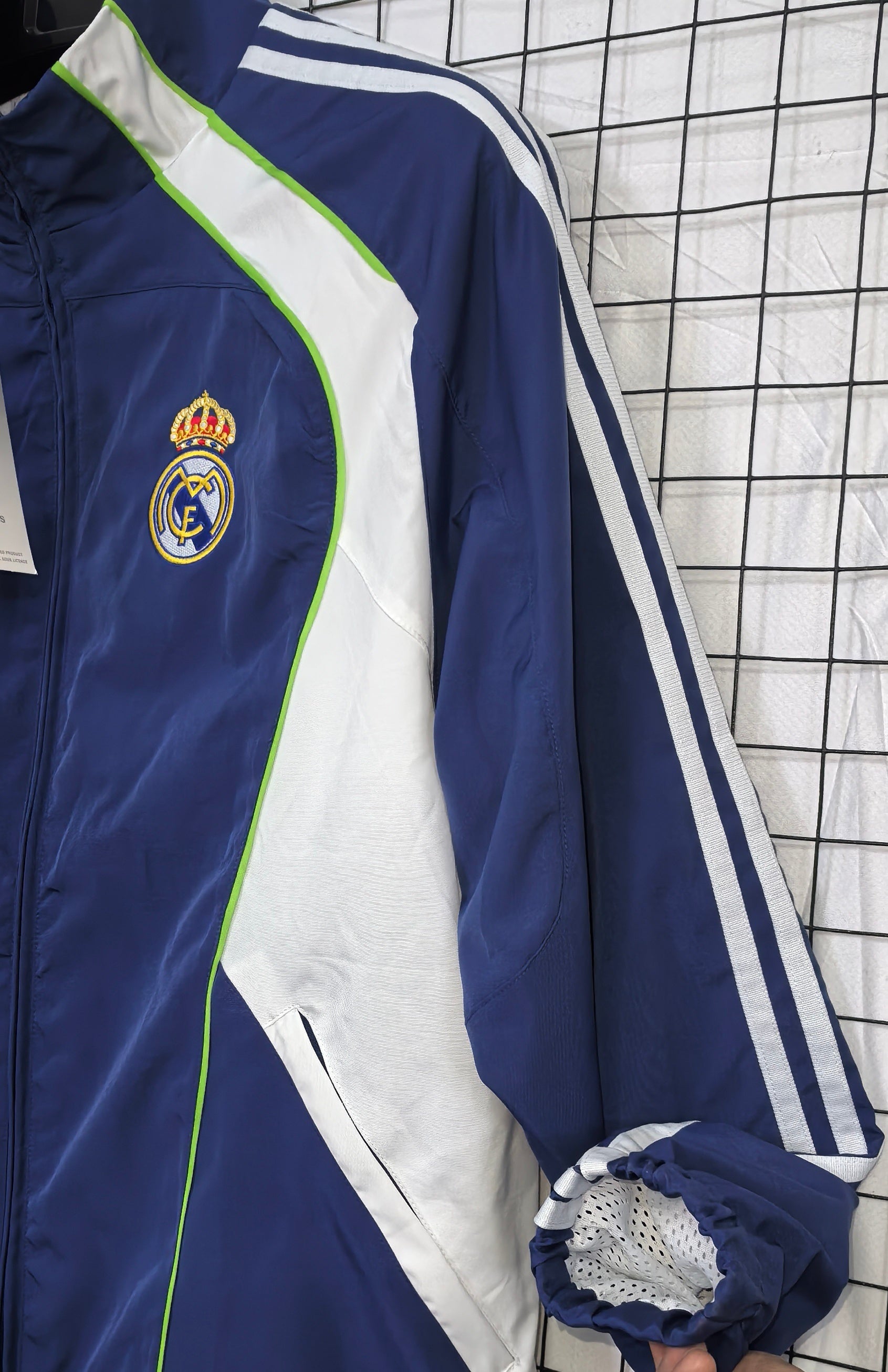 2026-27 Real Madrid light blue Windbreaker