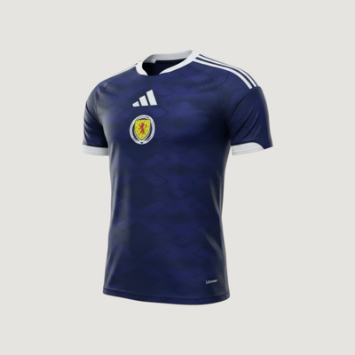 Écosse – Maillot Domicile Coupe du Monde 2026 – Bleu Marine, Blanc