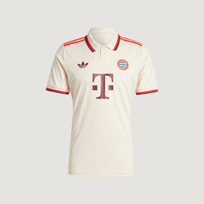 FC Bayern Munich - Maillot third 24/25 - Crème, Rouge