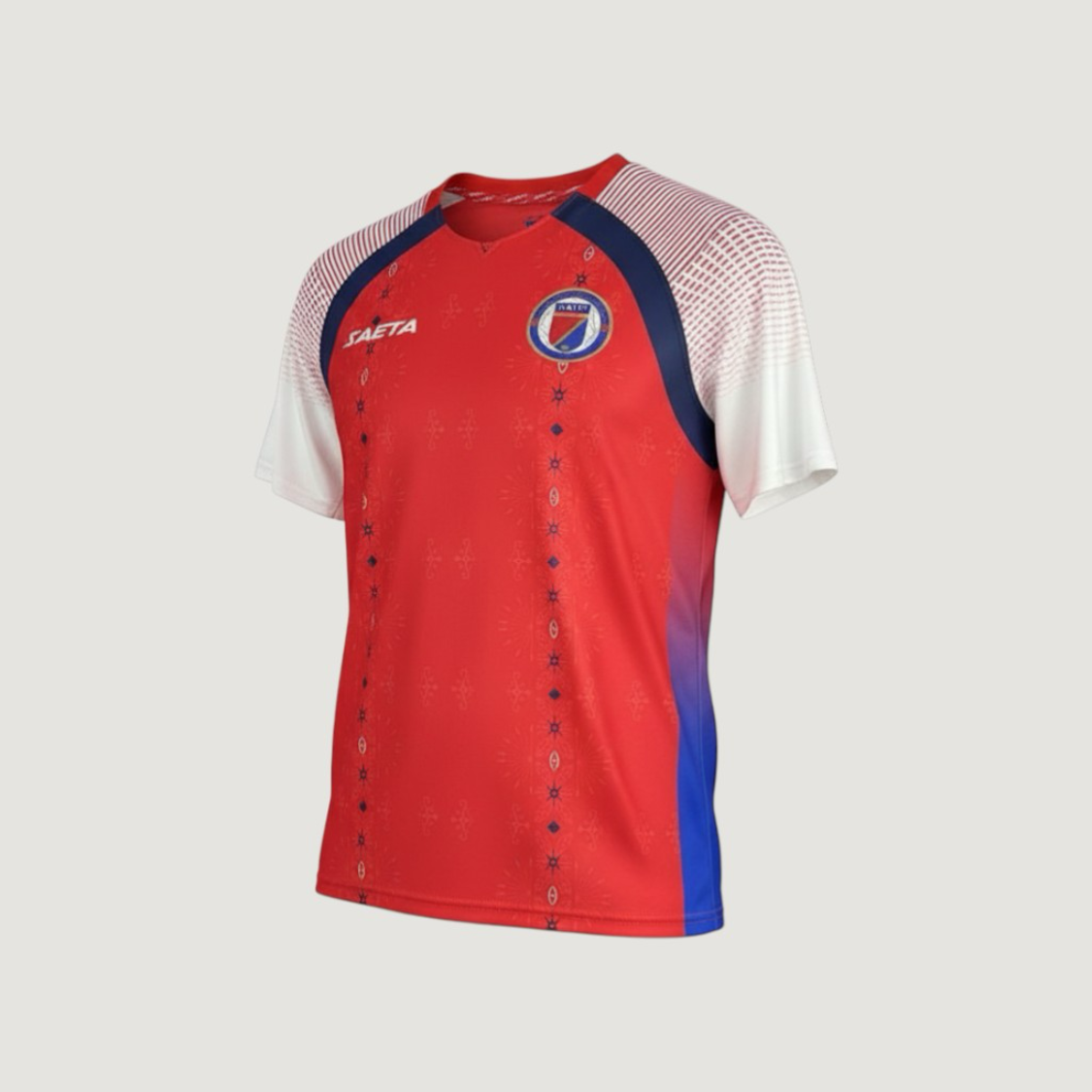 Haïti – Maillot Troisième Coupe du Monde 2026 – Rouge, Bleu