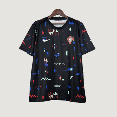Portugal - Maillot Entrainement 24/25 - Noir ( Fan )